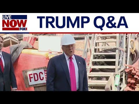 Video | WATCH: Trump takes questions after Fed Chair Powell meeting | LiveNOW from FOX