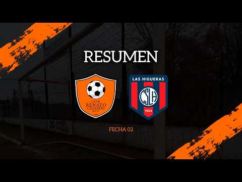 Resumen Renato Cesarini 1 - 3 Centro Social Las Higueras (Torneo de verano - Fecha 2)