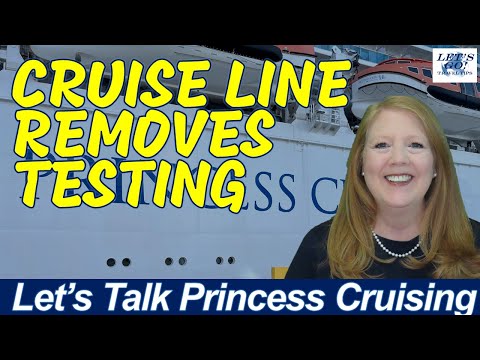 CRUISE NEWS! CRUISE LINE REMOVES TESTING REQUIREMENT RIVER CRUISES IN TROUBLE MEDICAL EVACUATION