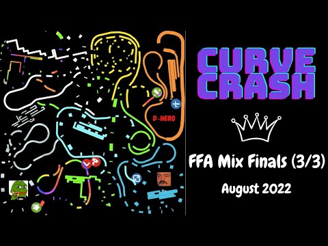 🏆 Curve Crash | FFA Mix Tournament • Finals (3/3) • August 2022 🏆