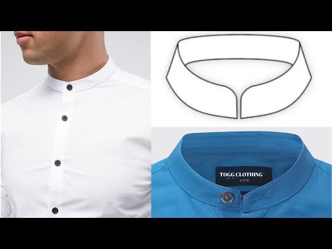 Bishop collar cutting and sewing tutorial