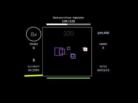 (Rhythia Map Showcase) Silentroom vs Frums - Aegleseeker [助]