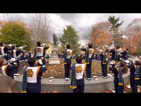 Notre Dame Marching Band - Trumpets At The Dome (Clemson v. ND 2022)