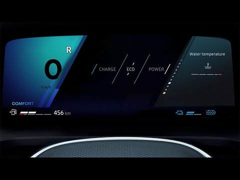 cyfrowy pulpit nawigacyjny - Symbioz E-Tech full hybrid - Renault