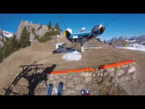 Risalita integrale seggiovia Agamatic "Le pale Bec de roces" Arabba (BL)