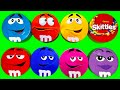 Satisfying Video Fresh Unpacking Funny Tins With Vibrant Skittles And Delicious M M S Candy ASMR