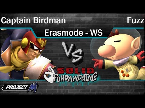 SF1  - Captain Birdman (C Falcon) vs Fuzz (Olimar, Marth) Erasmode - WS - PM