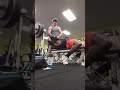 365 LB slingshot bench press with a pause bw 230 lbs