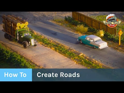 How To: Create Roads for Your Model Railroad