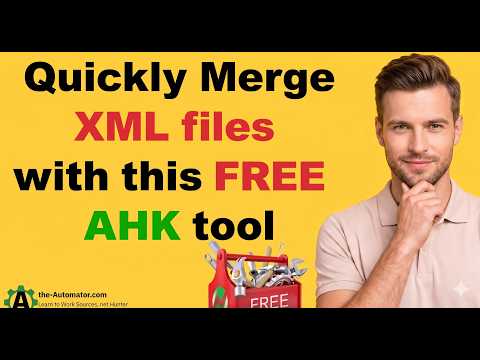 💥 Merge XML files in seconds with this FREE tool! ⏰