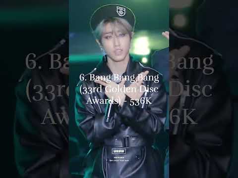 TOP 10 Most Viewed Han Jisung Fancam #shorts #straykids #han