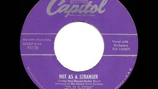 1955 HITS ARCHIVE: Not As A Stranger - Frank Sinatra