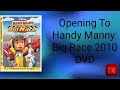 Opening To Handy Manny Big Race 2010 DVD