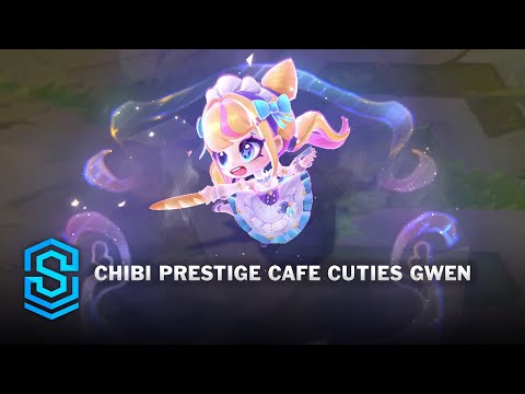 Chibi Prestige Cafe Cuties Gwen | Teamfight Tactics