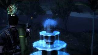 Just Cause 2 Baby Panay Crying Fountain Statue