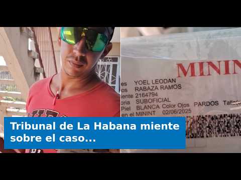 VIDEO: Tribunal de La Habana miente sobre el caso Anna Bensi: la dirección del policía no aparece en
