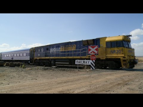 5AM8 The Overland Passenger Train (Journey Beyond Rail Expeditions) (7/1/2021) - PoathTV Railways