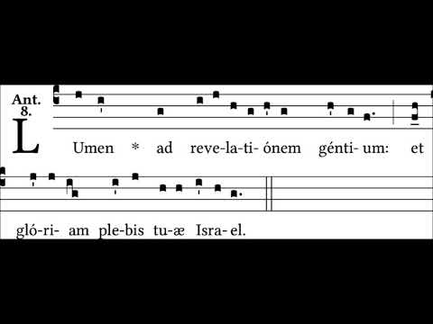 Lumen ad revelationem - ant. 4 In Purificatione B. Mariae Virginis