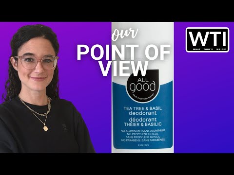 All Good No Aluminum Deodorant - WTI product video review