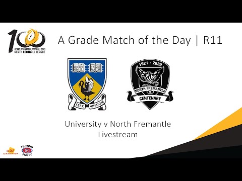 Perth Football League A Grade Match of the Day - R11 University v North Fremantle