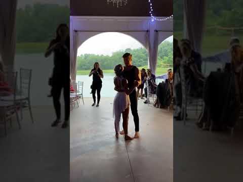 Acrobatic first dance