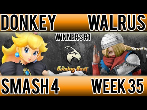 Geneva Smash 35 - Donkey (Pikachu, Peach) Vs. Walrus (Sheik) Smash 4 Winners R1 - Smash Wii U