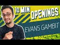 Learn The Evans And Nakhmanson Gambit 10 Minute Chess Openings