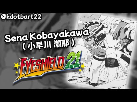 Sena Kobayakawa ( 小早川 瀬那 ) - Full Process - #kdotbart22 #Eyeshield21 #SenaKobayakawa