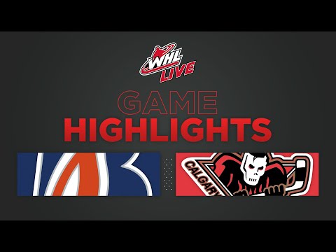 WHL Highlights: Blazers (4) at Hitmen (1) - February 19, 2023