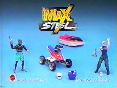 Max Steel action figures commercial (2000)