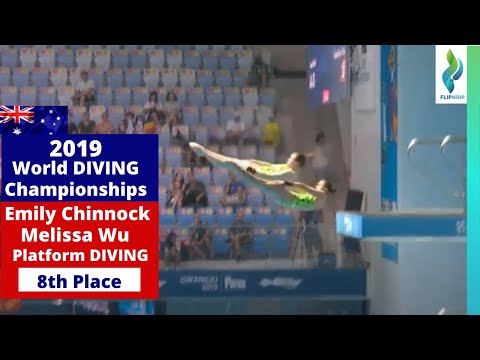 2019 Emily Chinnock & Melissa Wu - 10 Meter Platform synchro - World Diving Championships