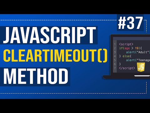 Cleartimeout Methods In Javascript Javascript Tutorial