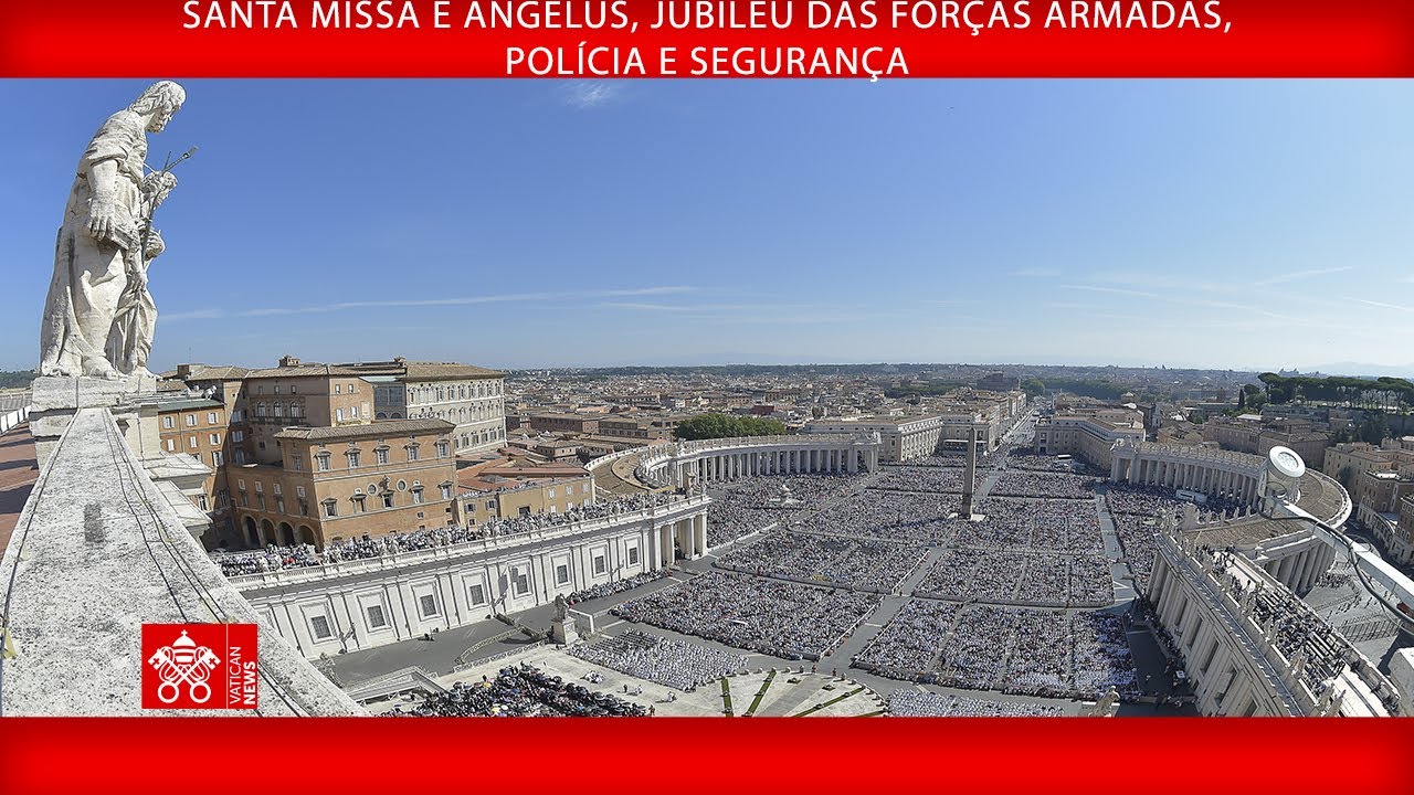 Santa Missa e Angelus, Jubileu das Forças Armadas, Polícia e Segurança, 09-02-2025 - Papa Francisco