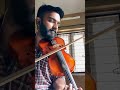 Muttathethum Thennale Song Violin Cover Chandrolsavam Movie Vidyasagar