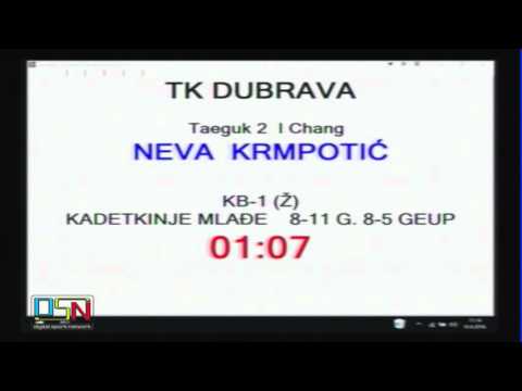 KB1 1.krug- Neva Krmpotić, Dubrava 5,00
