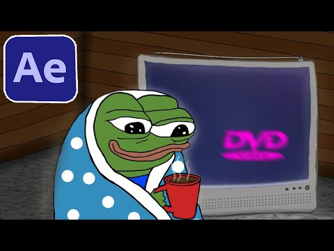 Make your own bouncing DVD logo in After Effects