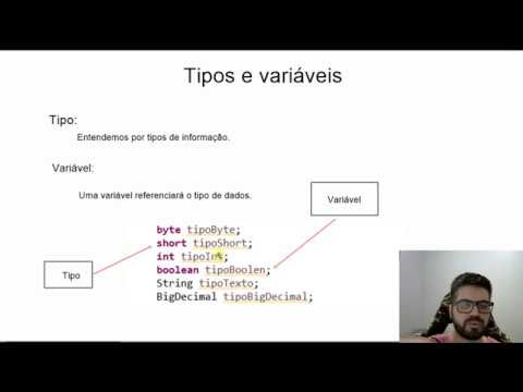 Curso de java #37 - Tipos e variáveis em Java
