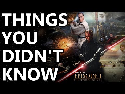 10 Things You Didn't Know About The Phantom Menace