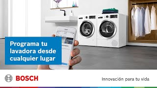 Bosch ¿Cómo conectar una lavadora Bosch a la App Home Connect ? anuncio