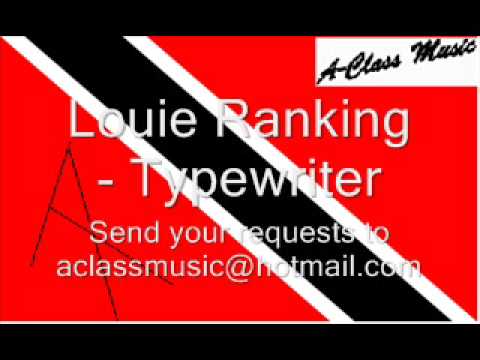 Louie Ranking - Typewriter