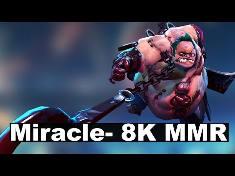 Miracle- MingLee Pudge 8000 MMR EU West Dota 2