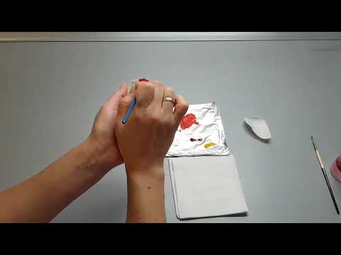 Tulip - polymer clay flowers - presentation