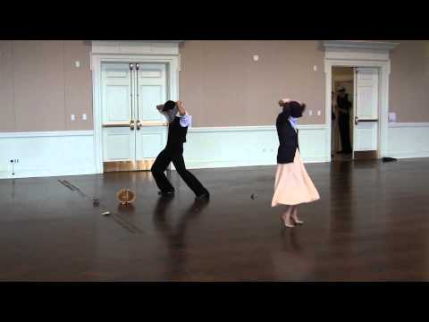 Kevin Jia with Sunny - Bonnie & Clyde Quickstep Dance -