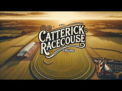 Aerial Elegance: Drone Flight Over Catterick Racecourse in 4K