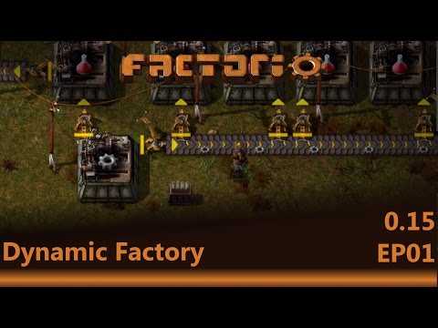 Factorio : Dynamic Factory Lets Play EP01 - Getting Started