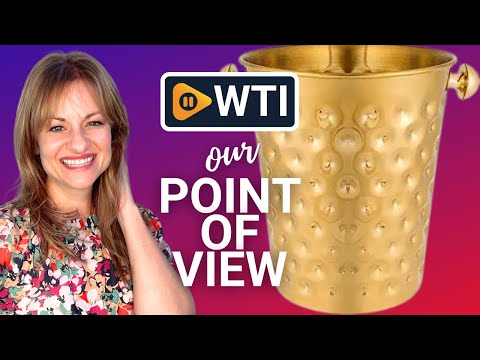 5-Quart Metal Golden Champagne Bucket - WTI product video review