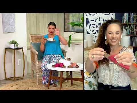 Earth Origins Suede Slide Sandals - Lexi on QVC