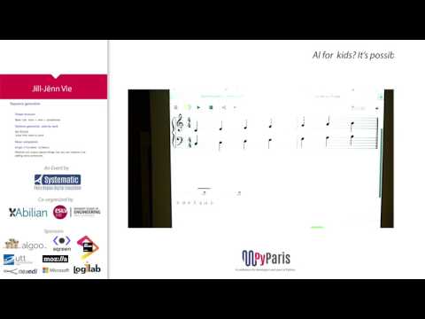 PyParis 2017 - Introduce AI to kids? It’s possible! by Jill-Jênn Vie