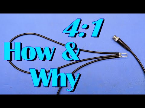 Build you own 4:1 BALUN with coax (045)