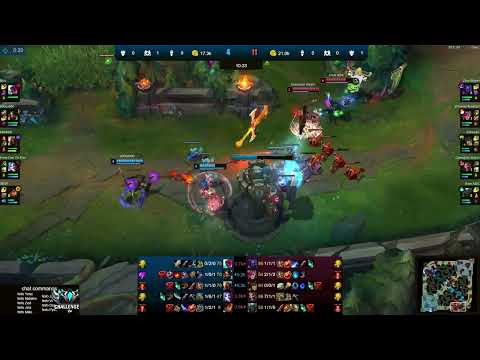 🔹[FUT] Tempt🔹 -VS- 🔸[G2] Hans Sama🔸[KC] Saken - LoL Ranked Replay